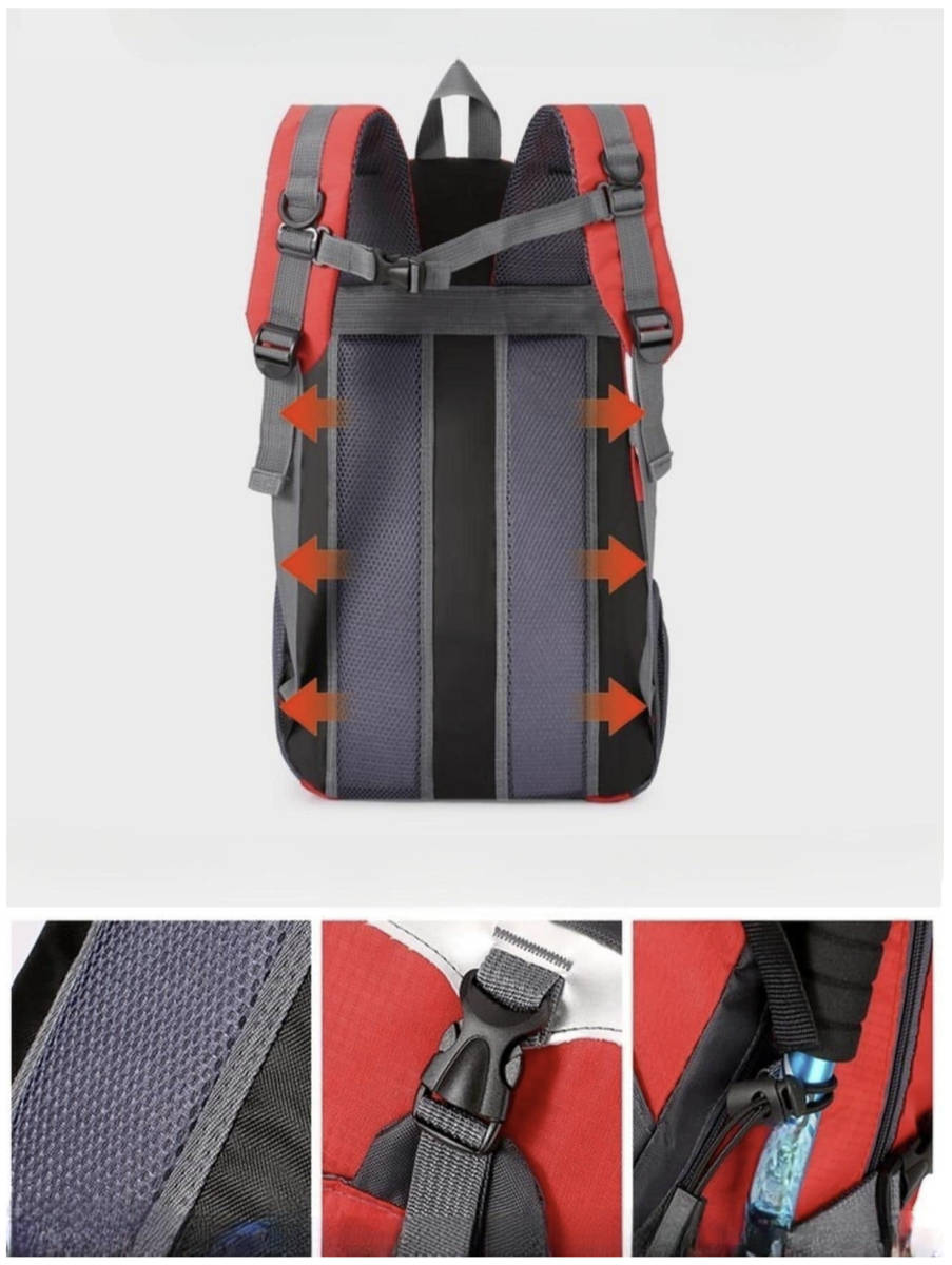 Backpacks, Bags & Briefcases 40L Unisex Water Resistant Travel